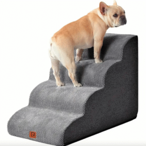 Non Slip Dog Stairs - Grey