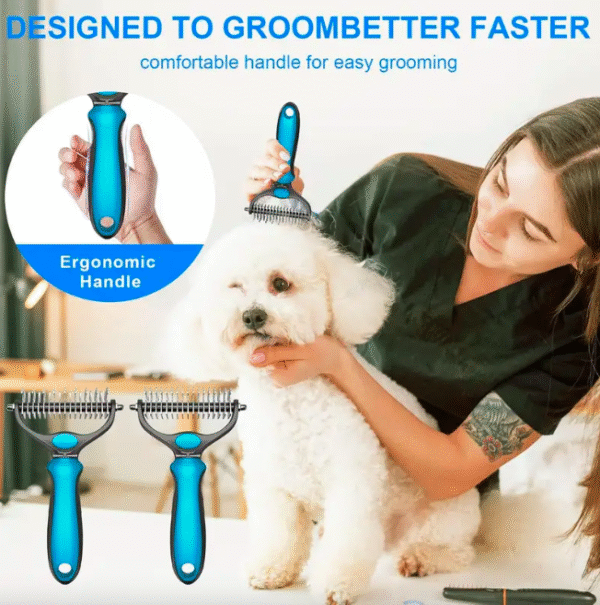 Pet Grooming Rake - Image 3