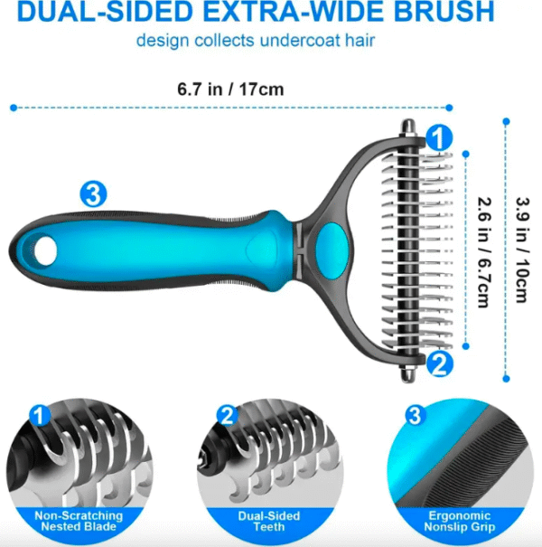 Pet Grooming Rake - Image 7