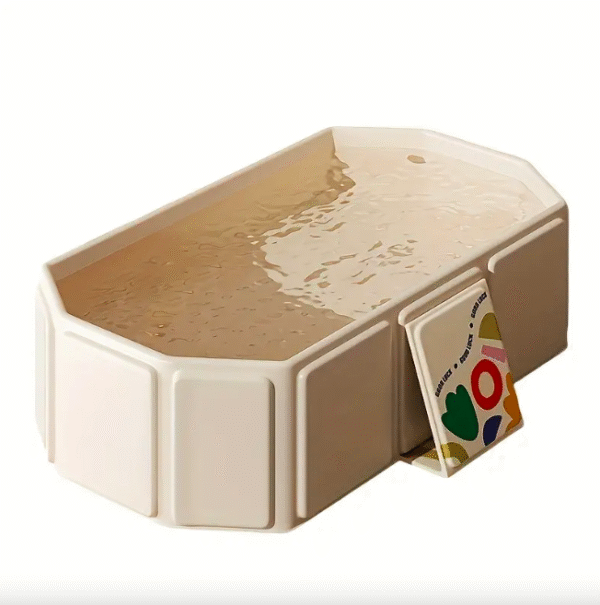 No-Slip Portable Pet Bathtub